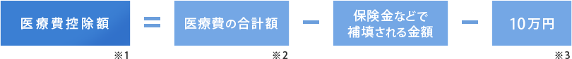 医療費控除額の計算方法